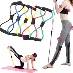 Yoga Resistance Exercise Bands Gym Fitness Equipment Pull