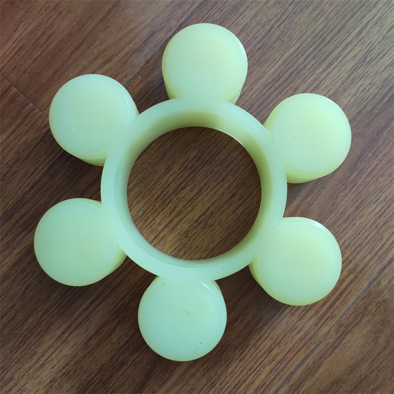 Plum blossom coupling coupling 6 petals 8 angle plum mat elastic block shock absorbing pad ML LM type MT3 4 5 6 7 8