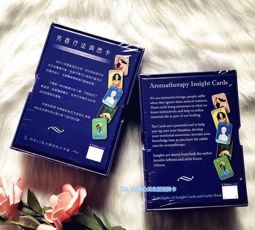 Spot Essight Oil Insight Card Aromatherapy Insight Cards Ароматерапевтические карты Тайвань 56