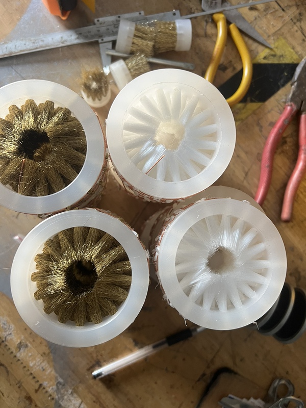 Pp Round Brush Nylon Bristles Copper Wire Bristles Inward-Facing Brush for Cleaning Lathe Brush Latte Art Machine Brush Feeder Brush Pp Round Brush Nylon Bristles Copper Wire Bristles Inward-Facing Brush for Cleaning Lathe Brush Latte Art Machine Brush Feeder Brush