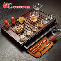 Net red window features lazy tea set set with tea tray creative personality home living room simple and convenient kung fu drink