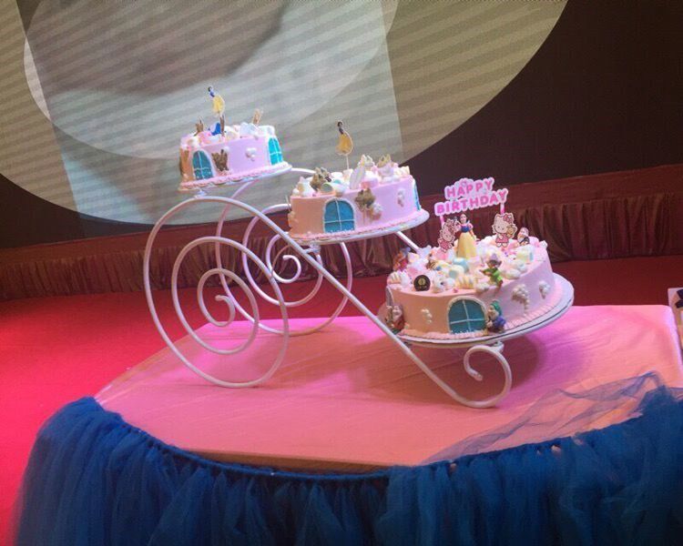 Cake Rack Bicycle Cake Rack Three-tier Birthday Cake Window Model Display Rack Multi-layer Iron Flower Stand - Taobao