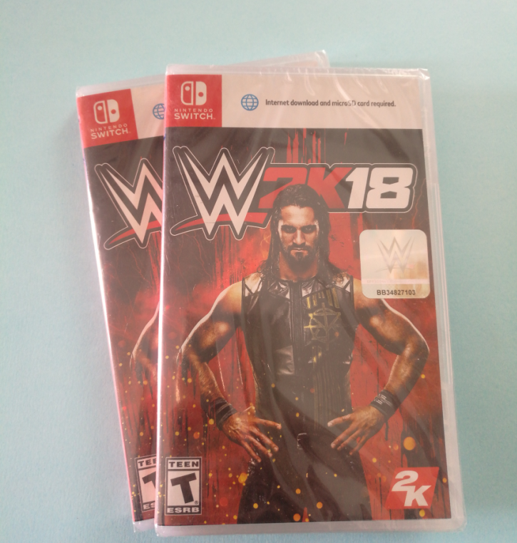 Switch NS WWE2K18 美国职业摔角联盟 摔跤