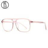 佐川 Ультра -светлые большие бокалы женская миопия, тонкие черные очки рамы круглая лицо миопий