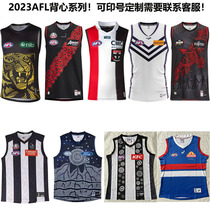 AFL2023 Tigers Magpies Brisbane Crows Giants Cheese Cats vest rugby clothes