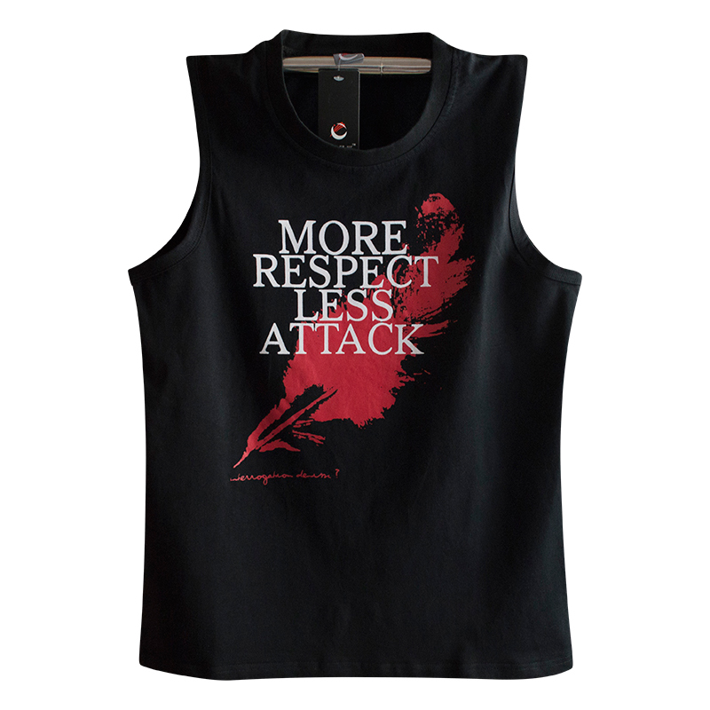Mùa hè nam cotton vest lỏng từ dưới áo sơ mi nhỏ thủy triều ngắn tay áo sơ mi lớn kích thước mồ hôi vest ao thể thao
