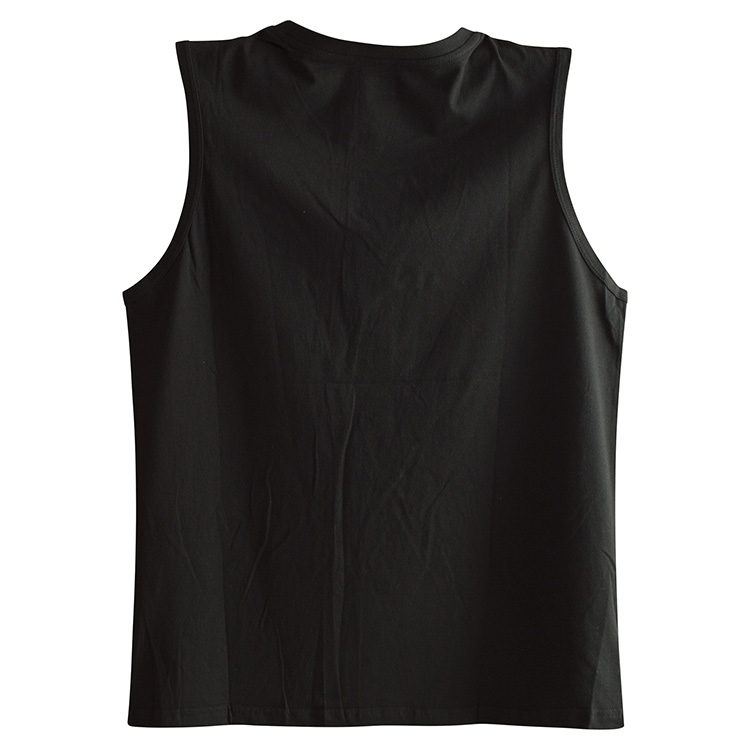 Mùa hè nam cotton vest lỏng từ dưới áo sơ mi nhỏ thủy triều ngắn tay áo sơ mi lớn kích thước mồ hôi vest ao thể thao