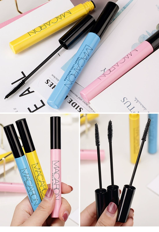 Lắc mạng màu đỏ với cùng mascara macaron dài uốn cong không thấm nước không nở lâu cho sinh viên mới làm quen - Kem Mascara / Revitalash