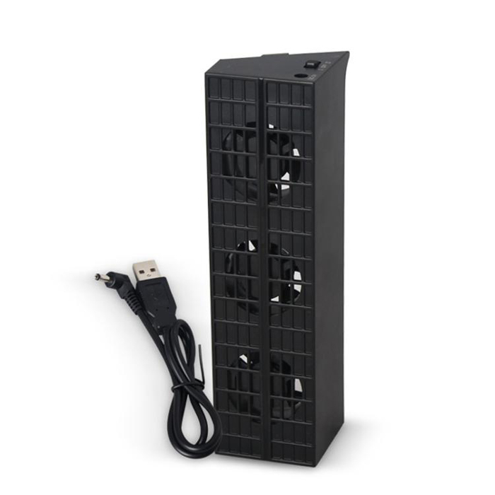 Quạt gốc DOBE PS4 slim Quạt điều khiển nhiệt độ SLIM của người hâm mộ ps4 - PS kết hợp cáp sạc điện thoại