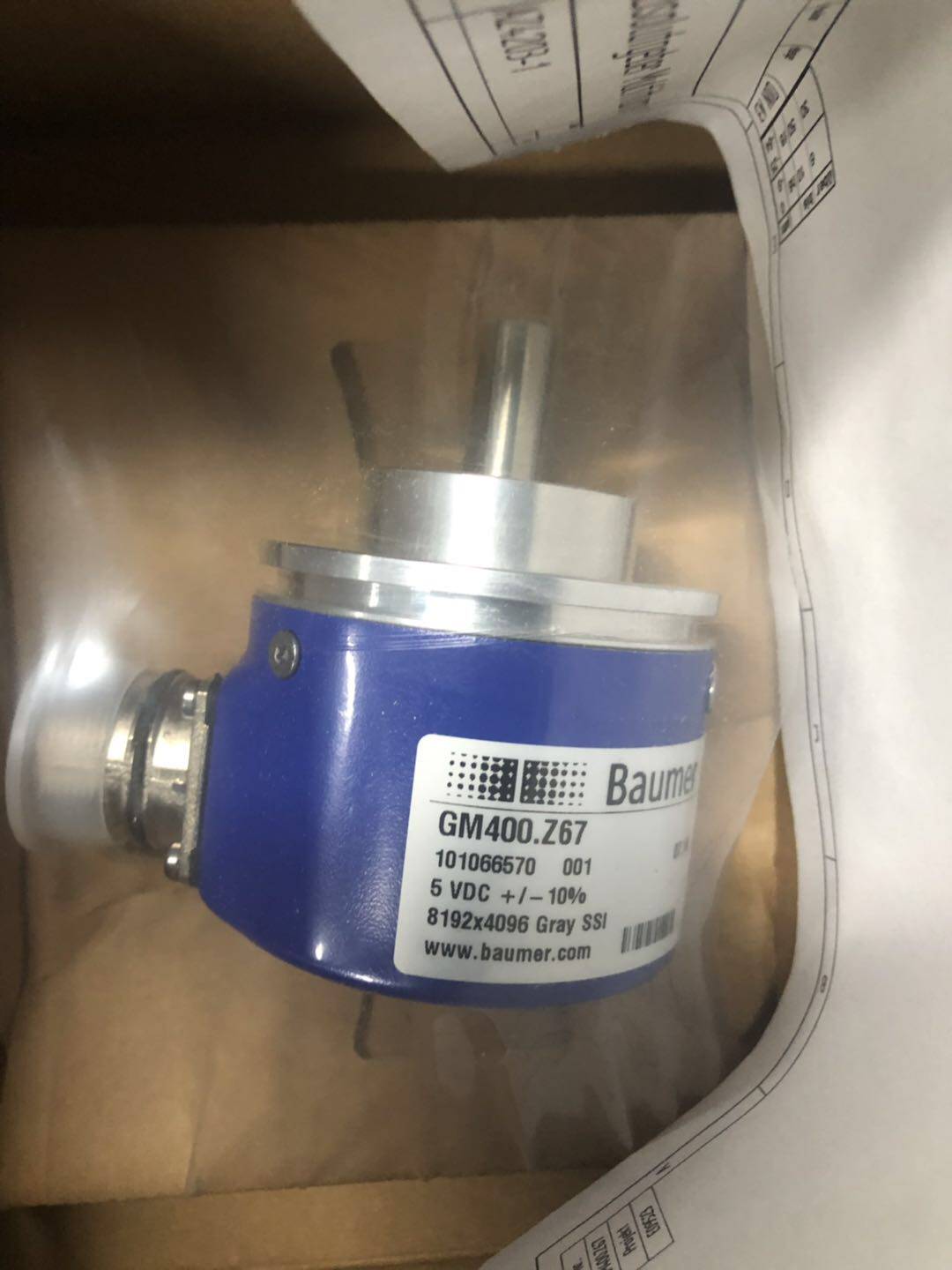 Baumer Wind Power encoder GM400 Z67