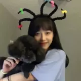 Бибиг продуктовый магазин Little Red Book Little Witch Mona Hoop Net Red Photo Prop