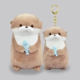 Милая плюшевая настольная кукла, выдра, подарок на день рождения