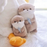 Милая плюшевая настольная кукла, выдра, подарок на день рождения