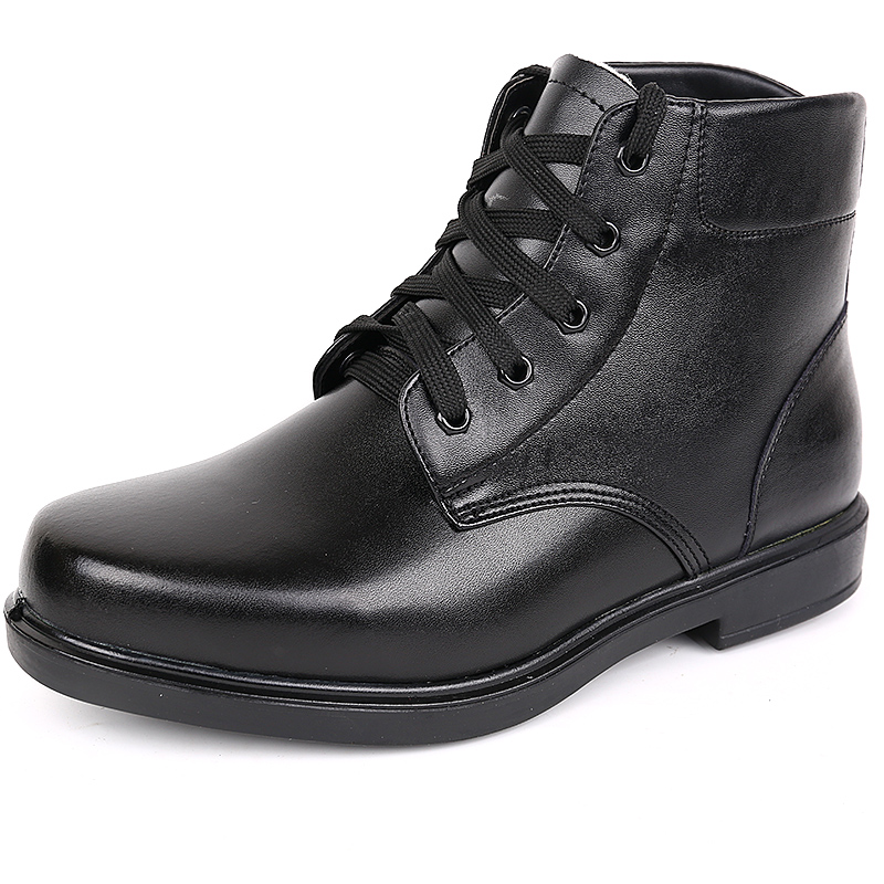 Winter thickened wool men's soldiers suede shoes fur shoes men's cold-proof high-top non-slip waterproof cotton shoes army hook boots