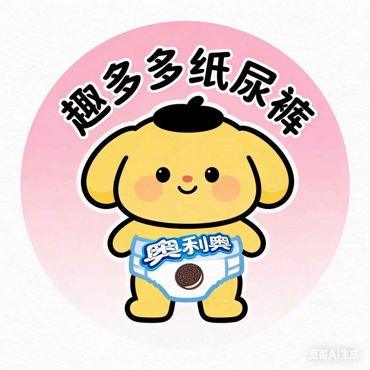 婴童纸尿裤实惠店的LOGO