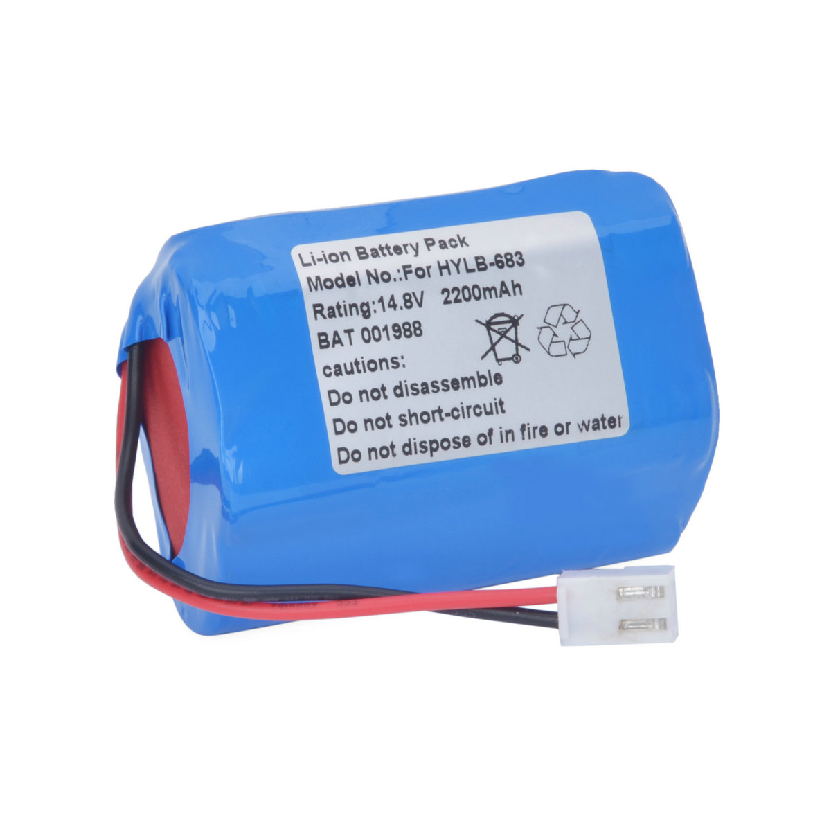 邦健ECG-1200 ECG-1210 HYLB-293 ECG-1201电池 HYLB-683