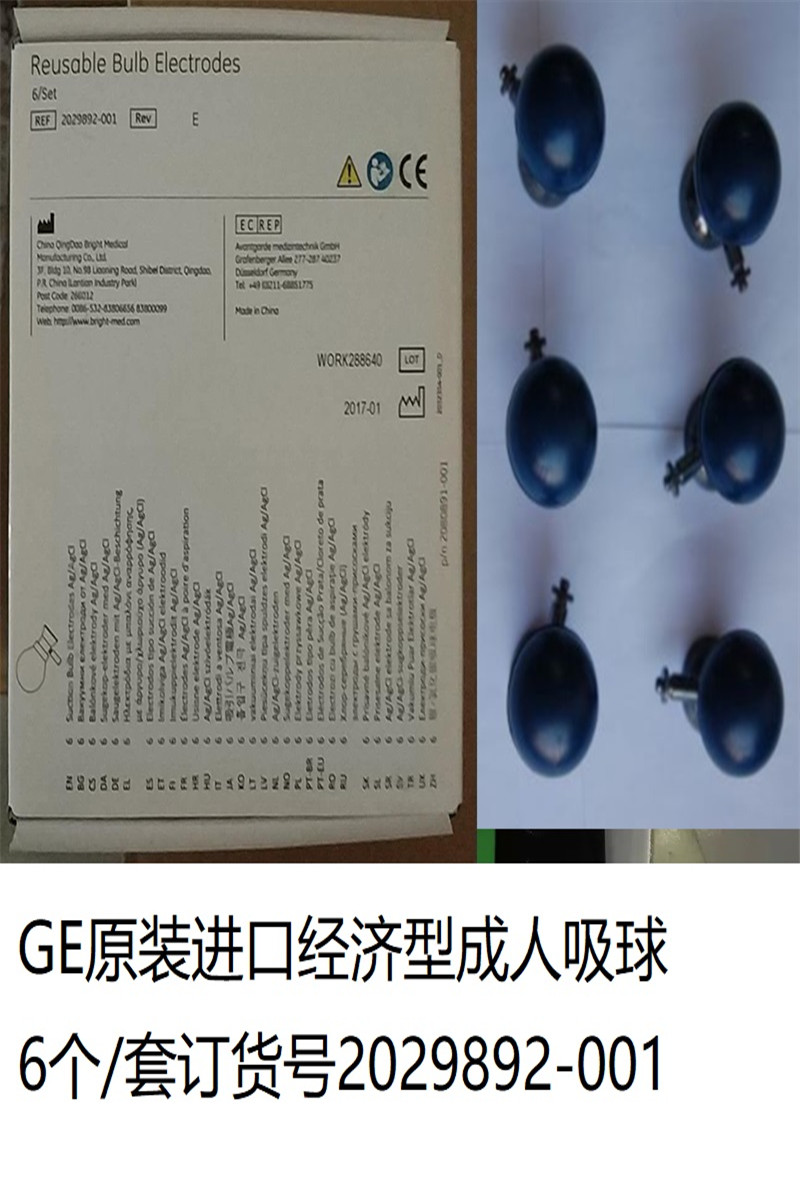 GE原装进口 经济型吸球6个套订货号2029892-001