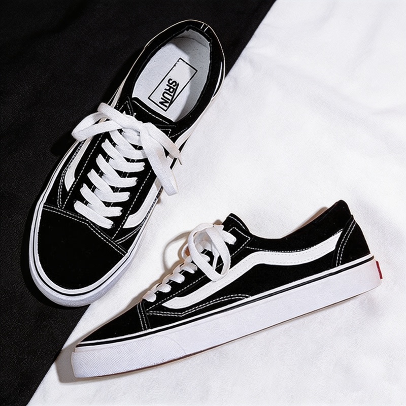Jovan's Men's Low-Top Canvas Shoes, Women's Black Versatile Summer Skateboard Shoes, Couple's Casual Student Korean Style Trendy Shoes