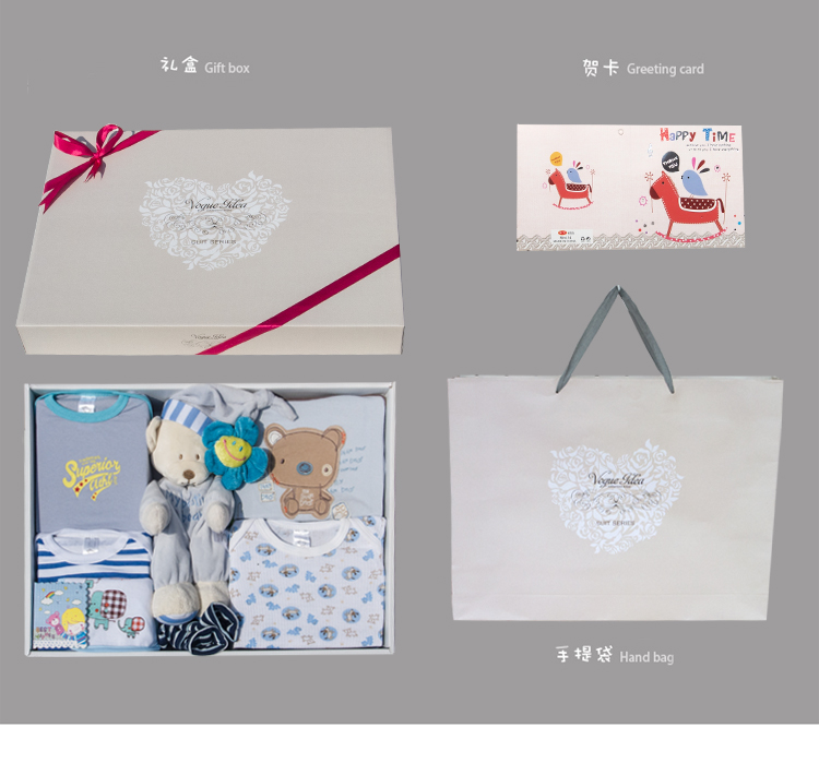 Coffret cadeau pour nouveau-né - Vêtements + Fournitures - Ref 1951955 Image 15