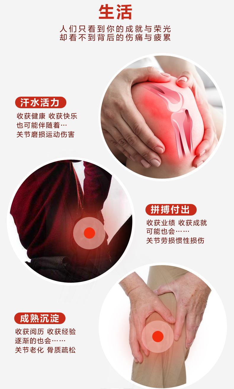 21金维他 氨糖软骨素钙片 适合运动人群和中老年 60片 图2
