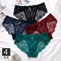 Sexy underwear women lace summer low waist thin breathless hot Sao girl Japanese passion breifs