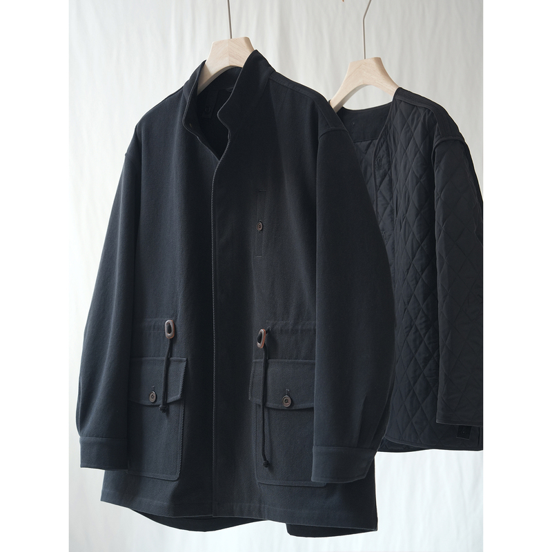 Ma·Fu, a Timeless Masterpiece, a Luxury Brand's Winter New Jacket, Vintage Aesthetic Field Parka
