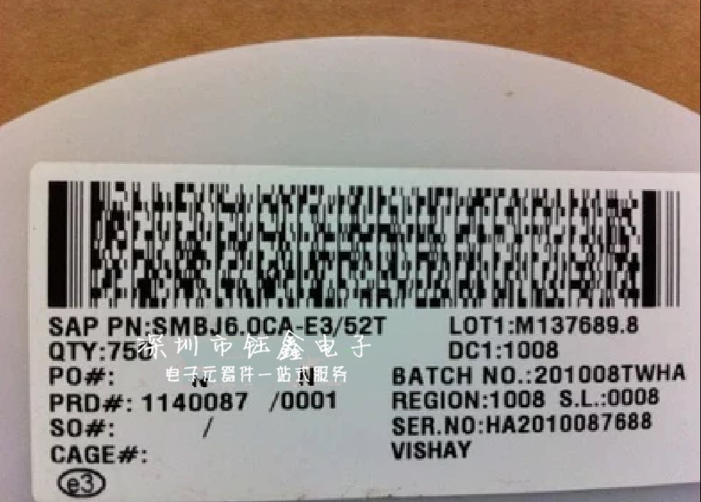 New TVS transient inhibition diode SMBJ6 0A SMBJ6 0CA DO-214AA(SMB) KG