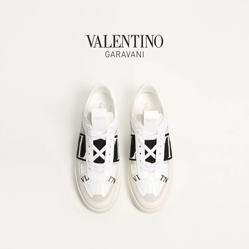 Кожаные кроссовки VALENTINO GARAVANI для мужчин из телённой кожи VL7N низкие кеды повседневная обувь весна 2020 года в том же стиле шнуровка лёгкая мужская обувь