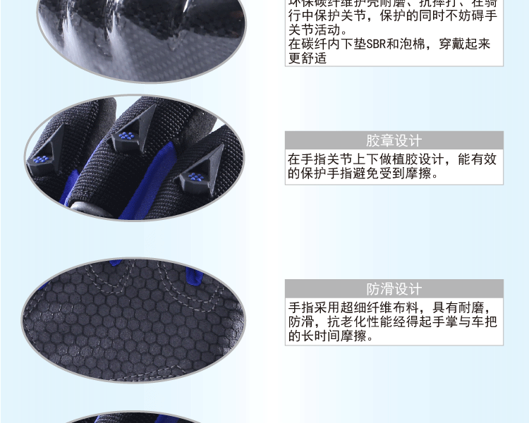Amazon mô hình vụ nổ chống rơi xe máy xung quanh găng tay đua xe máy - Găng tay găng tay mùa đông