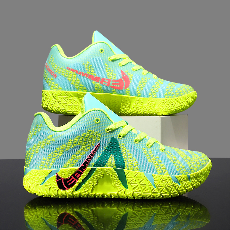 Morant Third-Generation Basketball Shoes for Men Ja1 Sneakers, Wear-Resistant, Shock-Absorbing, Air-Cushioned, Non-Slip, Practical Sports Shoes with Sound