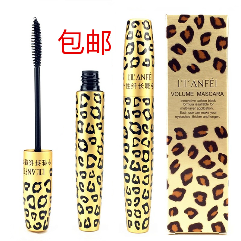 Mascara Lilan 妃 cá tính dày dài da báo tăng trưởng lỏng không thấm nước chính hãng không nở mascara 3ce