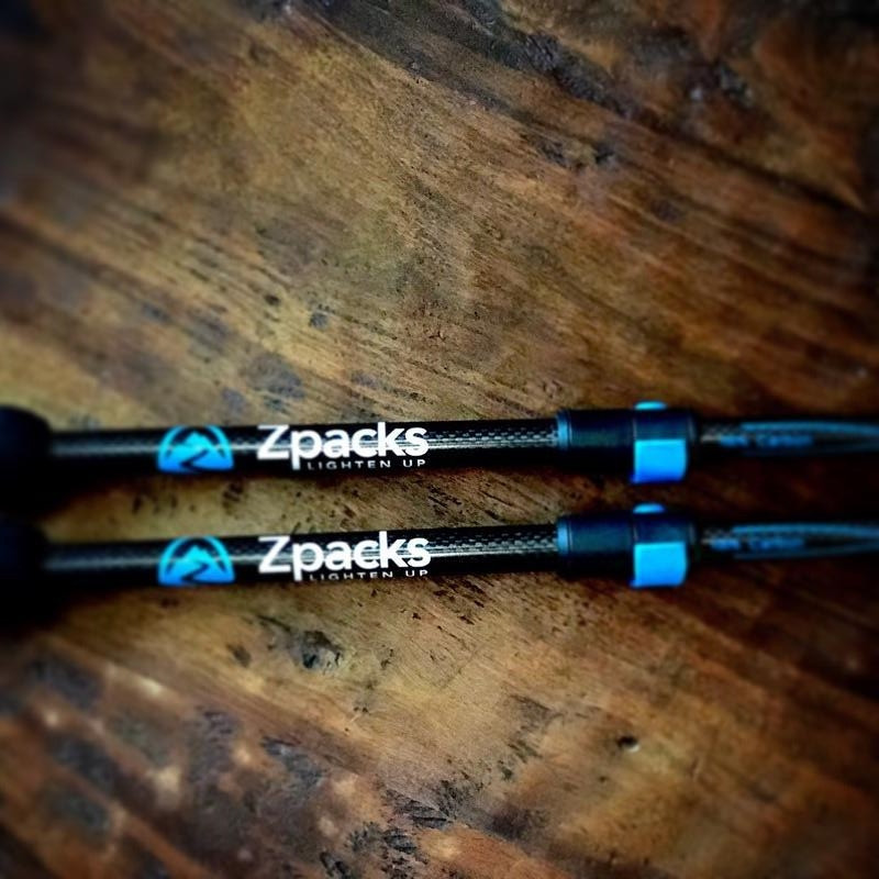 Zpacks ultra-light carbon fiber trekking pole pair