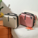 Модная портативная косметичка, сумка через плечо, портативный чемодан, ящик для хранения для путешествий, коробка, новая коллекция, 14 дюймов