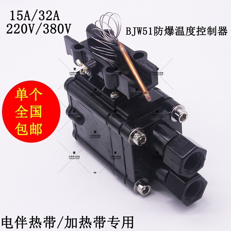 BJW86 explosion-proof thermostat electric heating tape temperature controller 15A heating tape accessories 380 220V 200℃