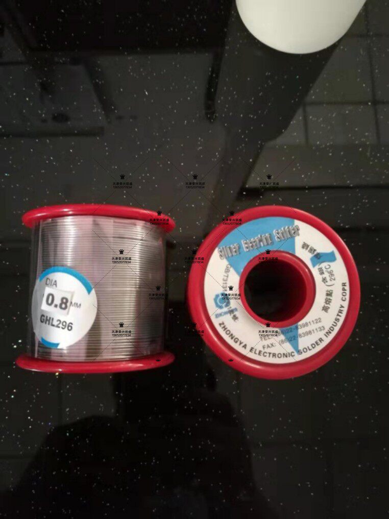 High temperature welding tin wire at high temperature in Central Asia 296 5 melted 0 0 8 1 0mm 500 gr GHL296