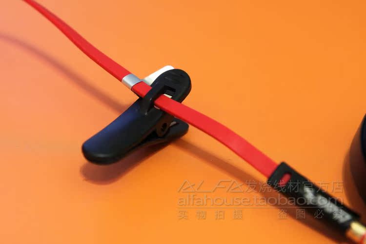 Tai tai nghe clip clip MP3 MP4 di động đường dây điện thoại tai nghe clip clip tai nghe cáp ve áo kẹp tai - Phụ kiện MP3 / MP4 cao su tai nghe