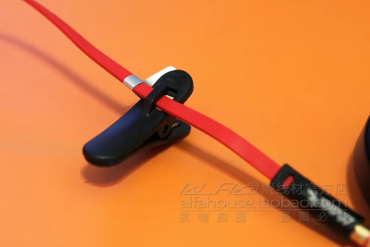 Tai tai nghe clip clip MP3 MP4 di động đường dây điện thoại tai nghe clip clip tai nghe cáp ve áo kẹp tai - Phụ kiện MP3 / MP4