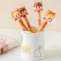 Small Cute Fever Pen Winter Heating Warm Creative Cartoon Students use a round pearl for sex pen 0 5mm 5mm