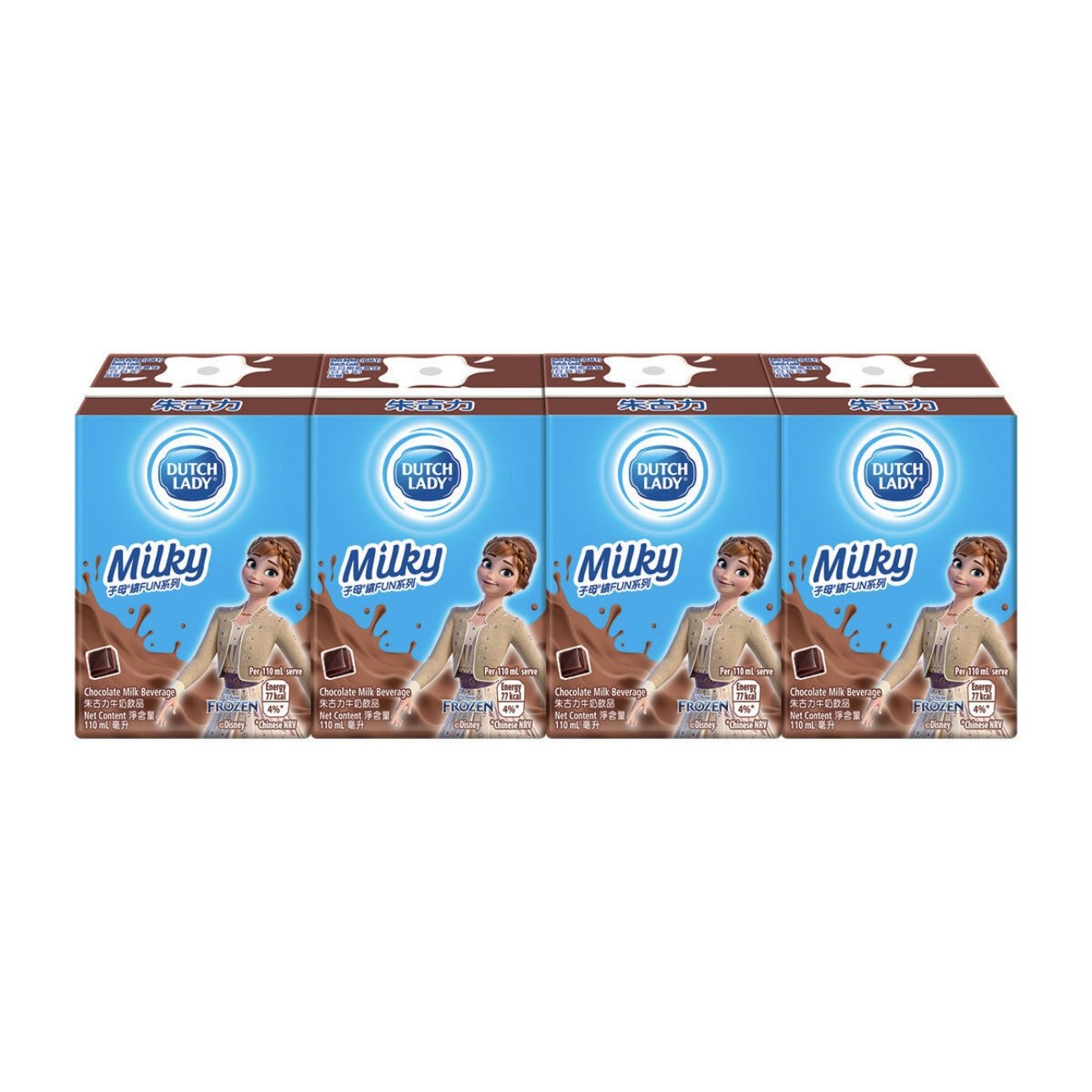 澳门购子母奶dutch lady巧克力牛奶饮品米奇朱古力早餐110mlx4盒评价- 淘宝网