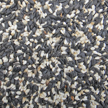 Black pearl melon seeds Safflower seeds White melon seeds 2 in 1 mixed sunflower oil sunflower seeds parrot pigeon bird food 5 pounds