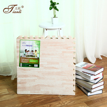 Repentance mat yoga mat 4 pieces Tianli EVA foam floor mat imitation wood grain household environmental protection floor smooth surface