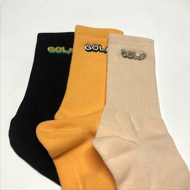 Golf font embroidery ຝ້າຍບໍລິສຸດກິລາກາງ calf socks ດູໃບໄມ້ລົ່ນແລະລະດູຫນາວຖະຫນົນຄົນອັບເດດ: ຍີ່ຫໍ້ຄູ່ນ່ຶກາຕູນຫຼັກຊັບສໍາລັບຜູ້ຊາຍແລະແມ່ຍິງ