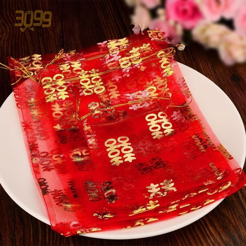 Wedding Melon Peanuts Back Gift Bags Candy Bags Creative Wedding Happy Candy Veil Bags Happy Egg Bagels 50 Return Gift Bags