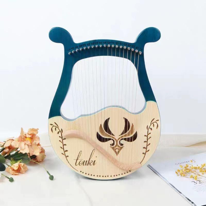 Lejacen harp 16 strings 19 string classical original Gods elements simple and easy to learn portable niche Rachen instrument-Taobao