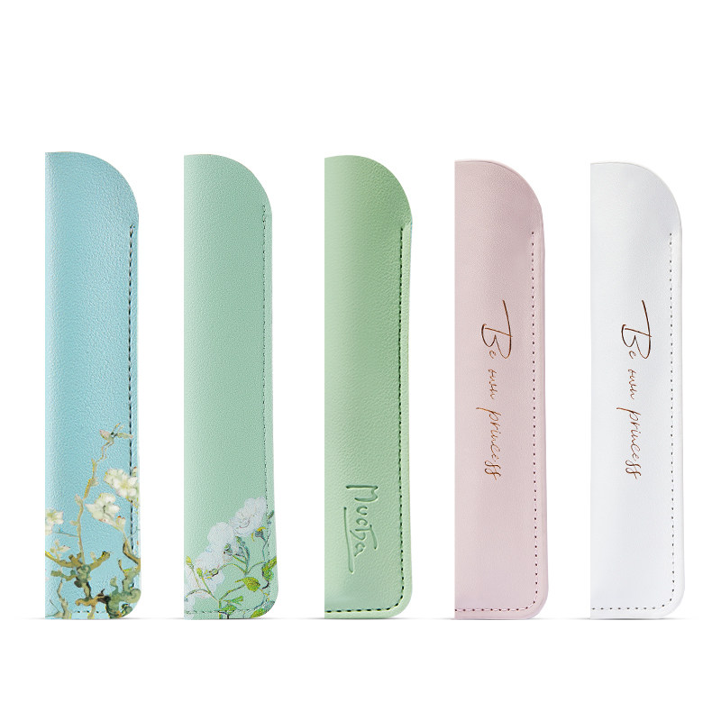 [Tramol Microfiber Fountain Pen Case] Fountain Pen Protective Case Pen Pouch Signature Pen Leather Pen Case Single Pen Stationery Protective Case Student Simple Business Portable Pen Case