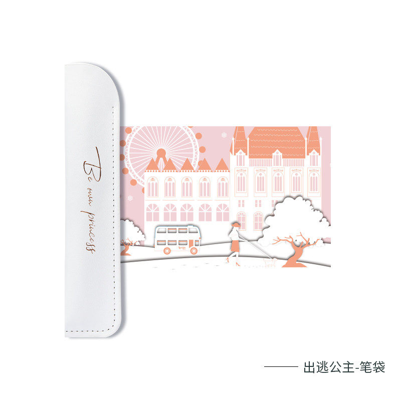 [Tramol Microfiber Fountain Pen Case] Fountain Pen Protective Case Pen Pouch Signature Pen Leather Pen Case Single Pen Stationery Protective Case Student Simple Business Portable Pen Case