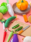 Семейная кухонная утварь, игрушка, флисовый набор материалов для детского сада, учебные пособия, DIY, деликатесы