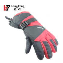 Ski gloves men winter plus velvet warm riding motorcycle winter cold touch screen women thick cotton insulation gloves