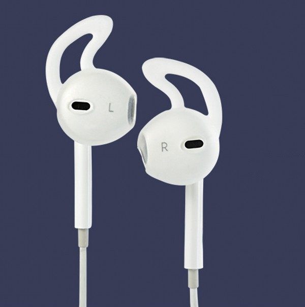 Suitable for apple headphone cap ear cover sports running silicone sleeve iphone7 6S 8Plus 11 anti-slip film