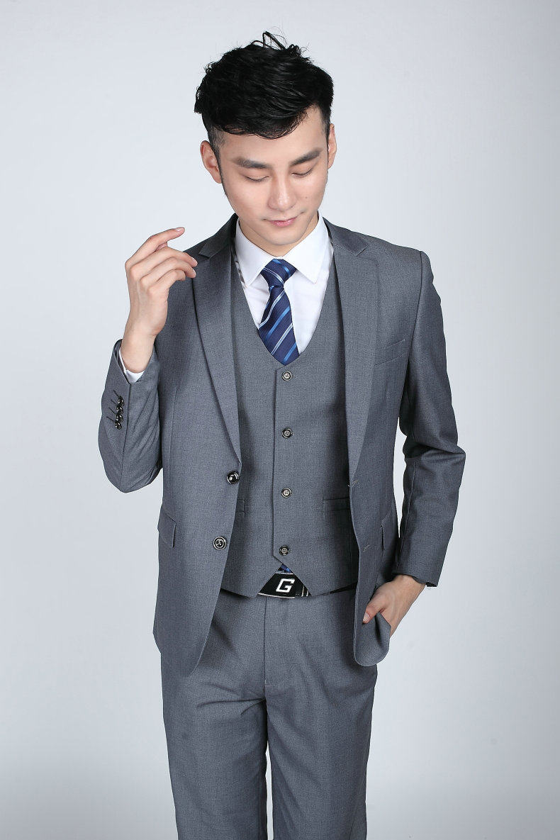 Costume homme en laine pour automne - Ref 1564711 Image 9